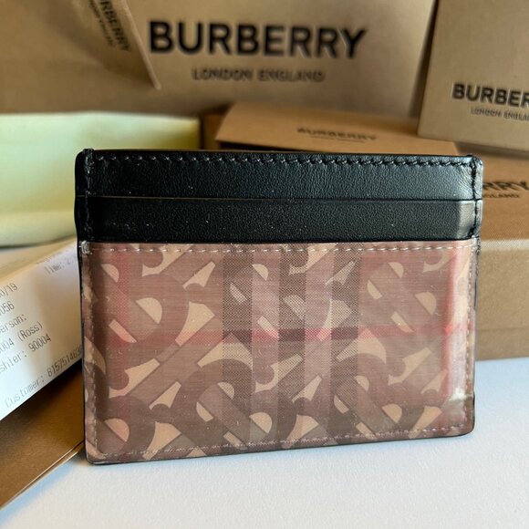 Burberry Sandon Hologram Card Case - Picture 1 of 8